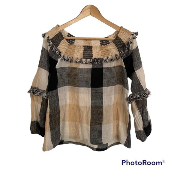 Soft surroundings small blouse - Picture 1 of 8